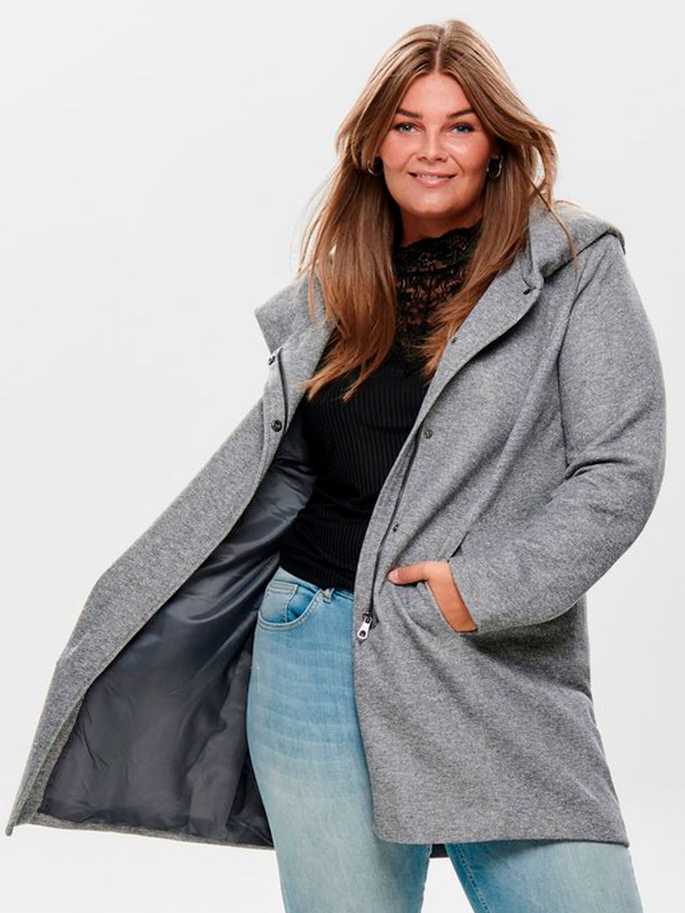 SEDONA - Plus Size Jacket fra Only Carmakoma