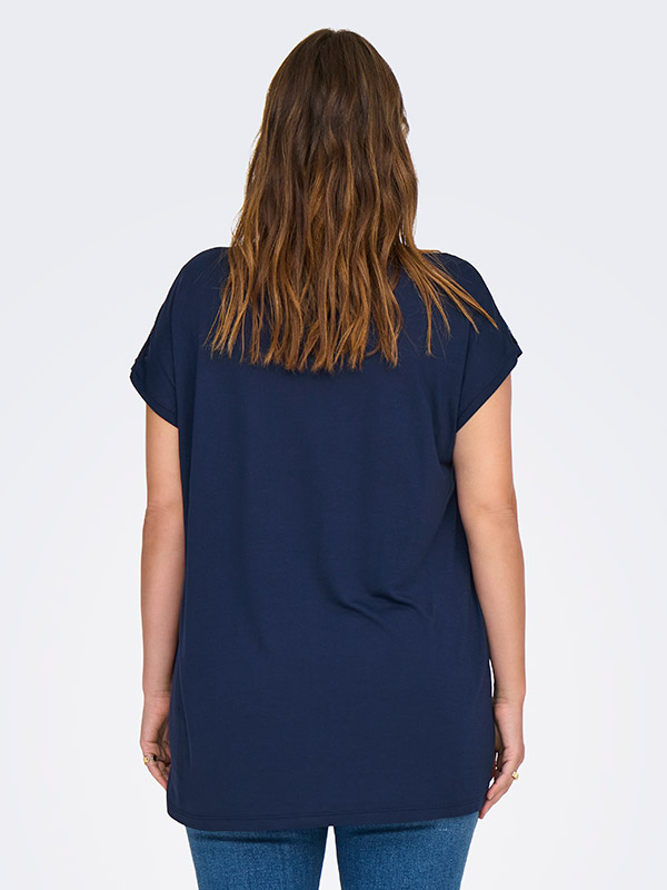 CARFLAKE - Plus Size T-shirt fra Only Carmakoma