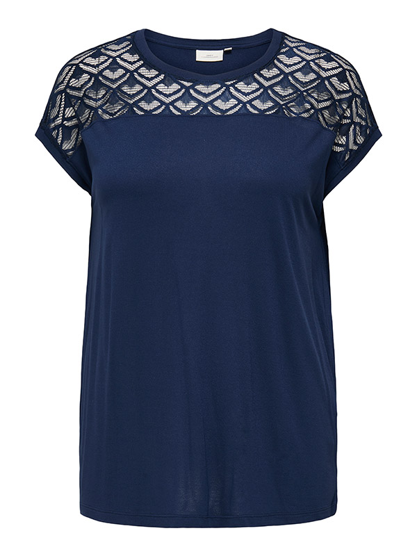 CARFLAKE - Plus Size T-shirt fra Only Carmakoma