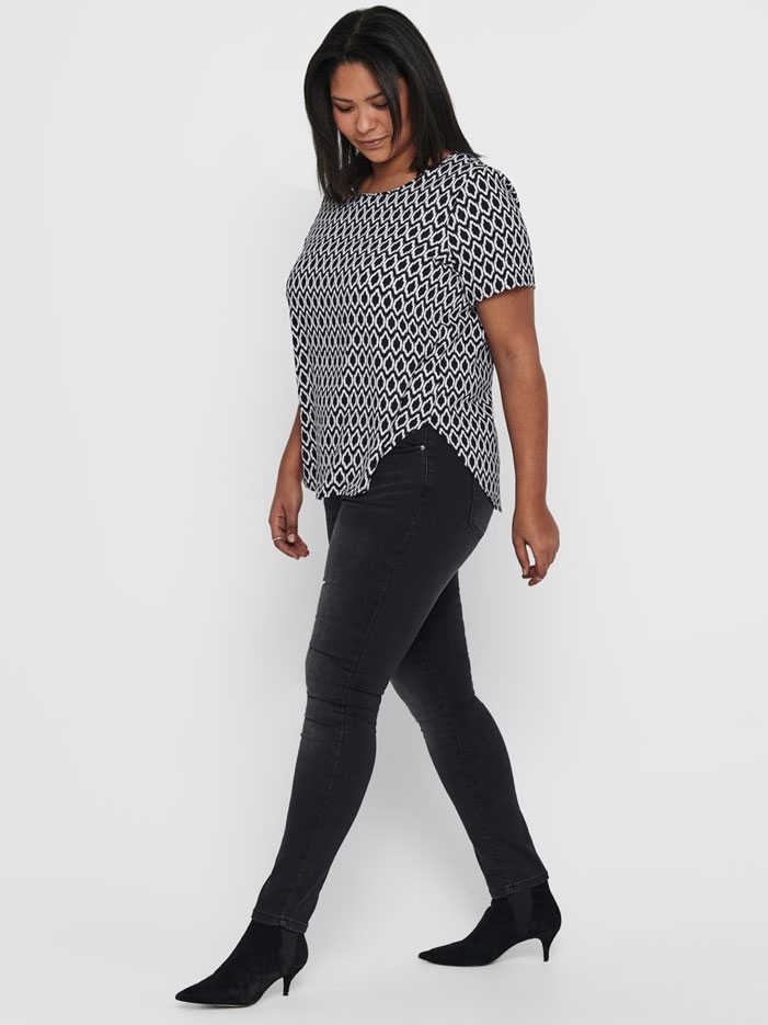 VICA  - Plus Size T-shirt fra Only Carmakoma