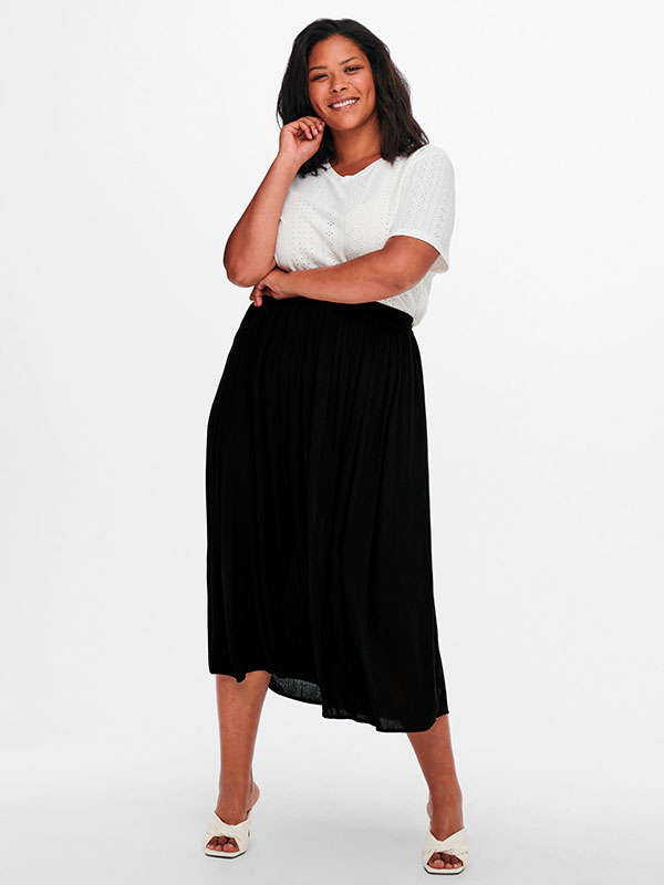TRIB  - Plus Size Skirt fra Only Carmakoma