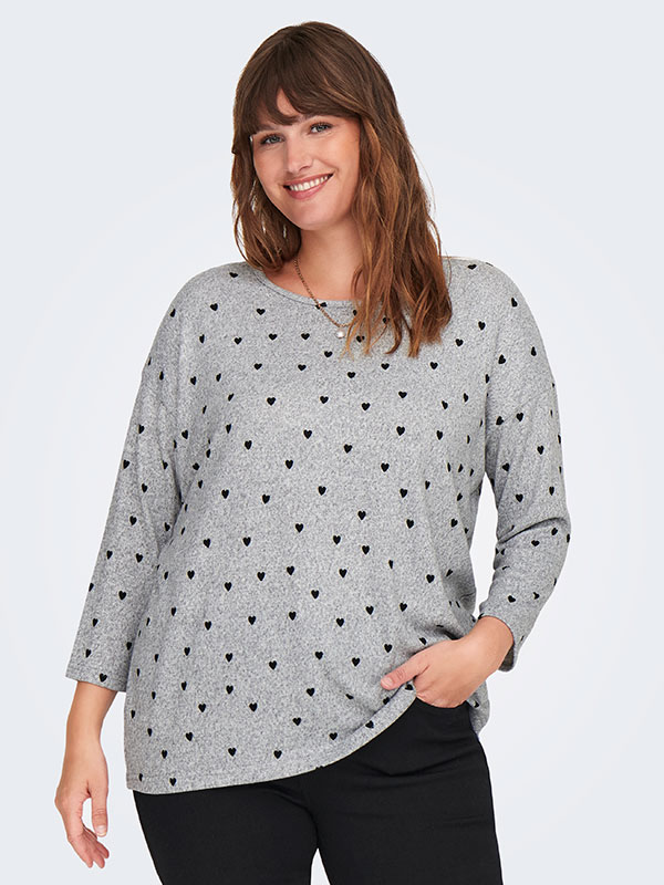 CARALBA - Plus Size Blouse fra Only Carmakoma