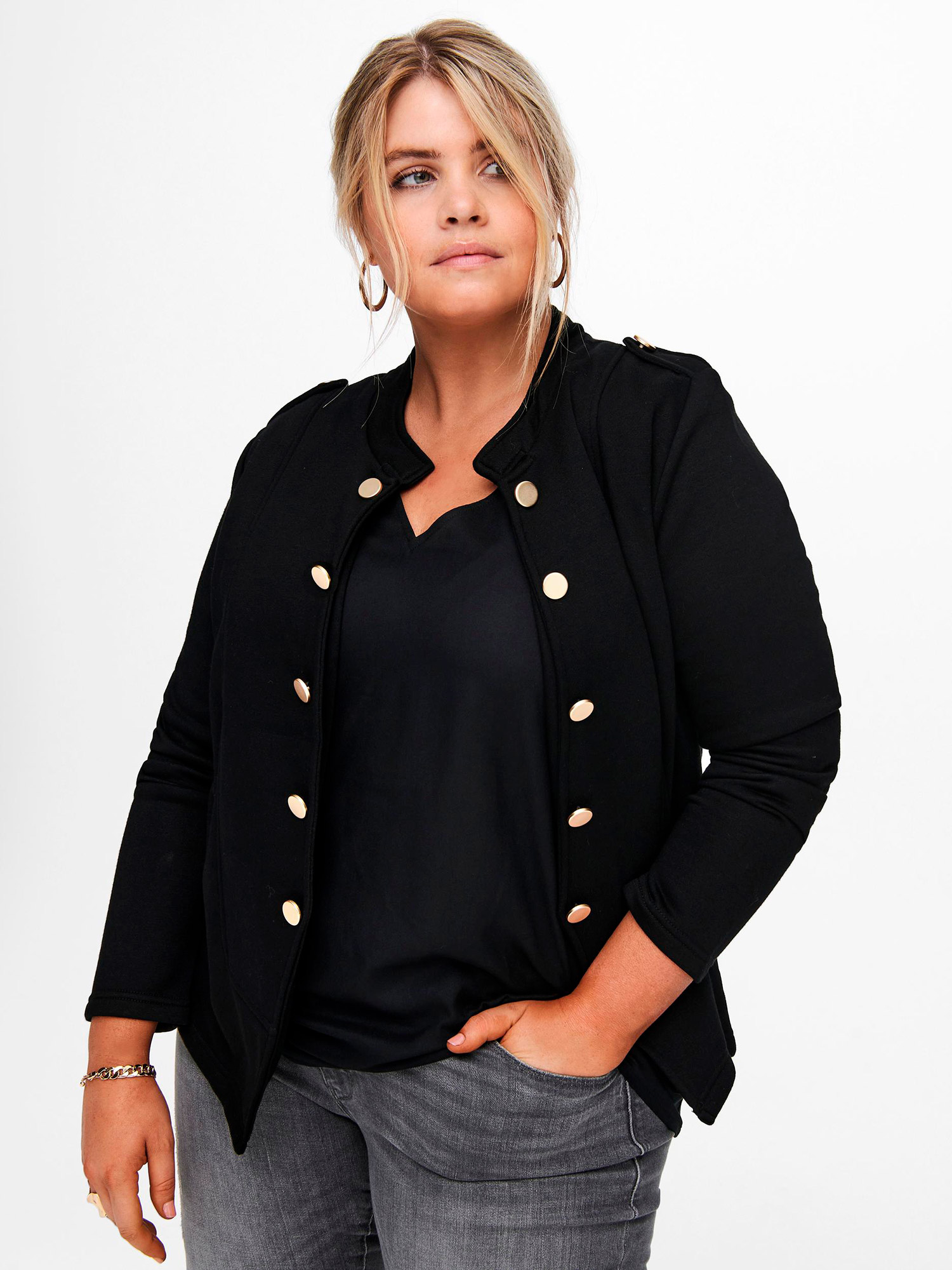 CARNETTE - Plus Size Blazer fra Only Carmakoma