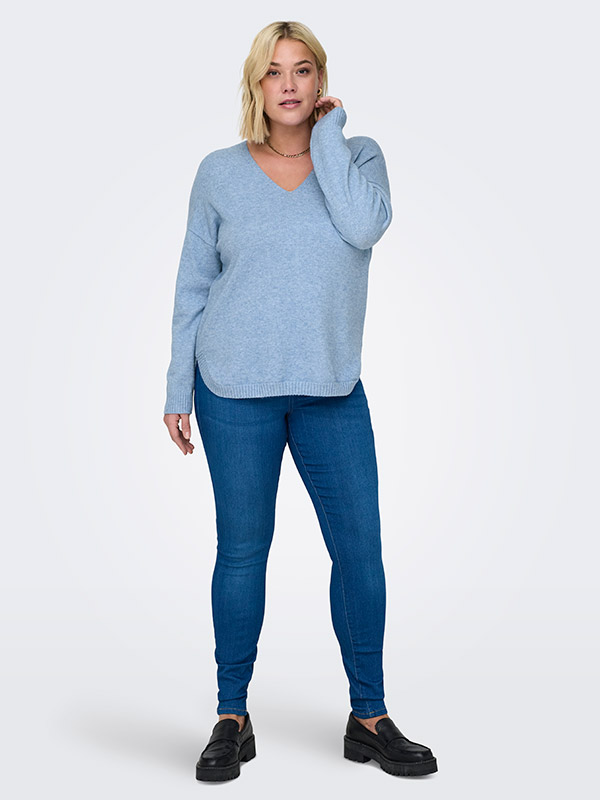 CARMARGARETA - Plus Size Sweater fra Only Carmakoma