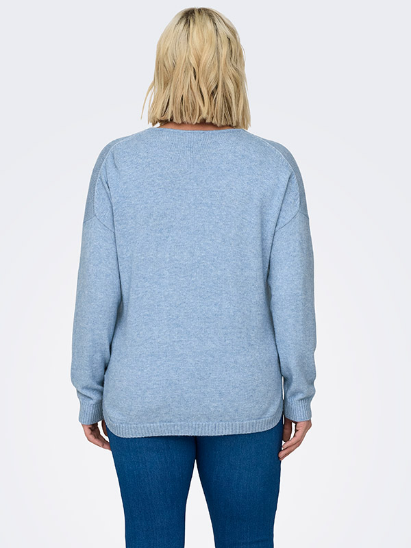 CARMARGARETA - Plus Size Sweater fra Only Carmakoma