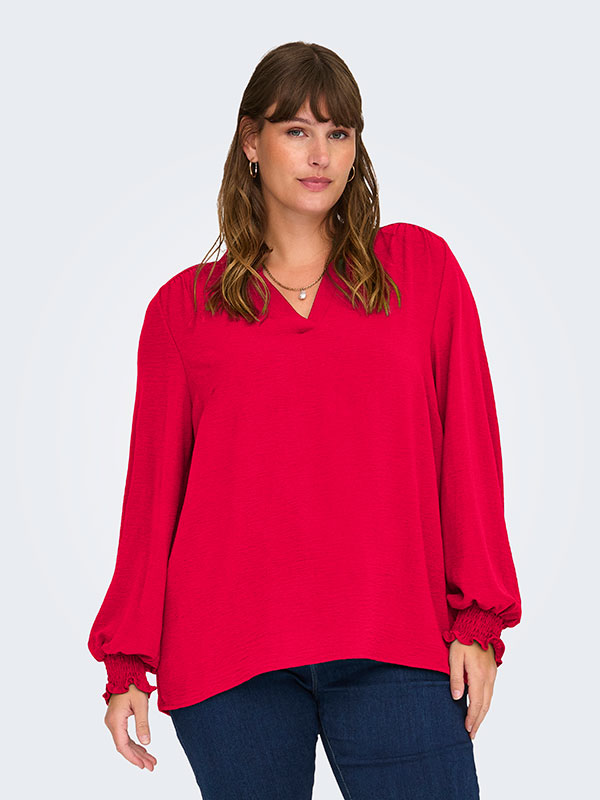 CARMETTA - Plus Size Blouse fra Only Carmakoma