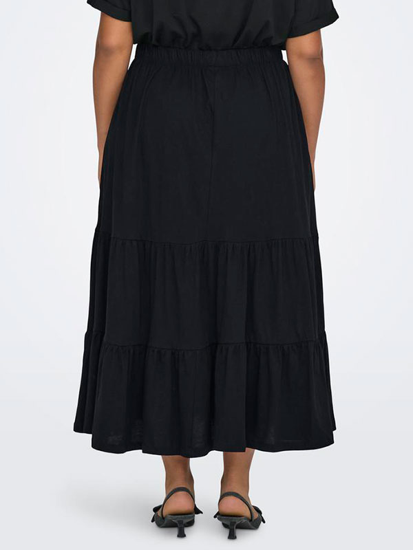 CARMAY - Plus Size Skirt fra Only Carmakoma