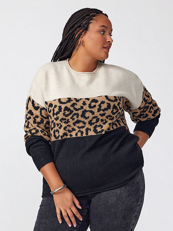 CARJADE  - Plus Size Sweater fra Only Carmakoma