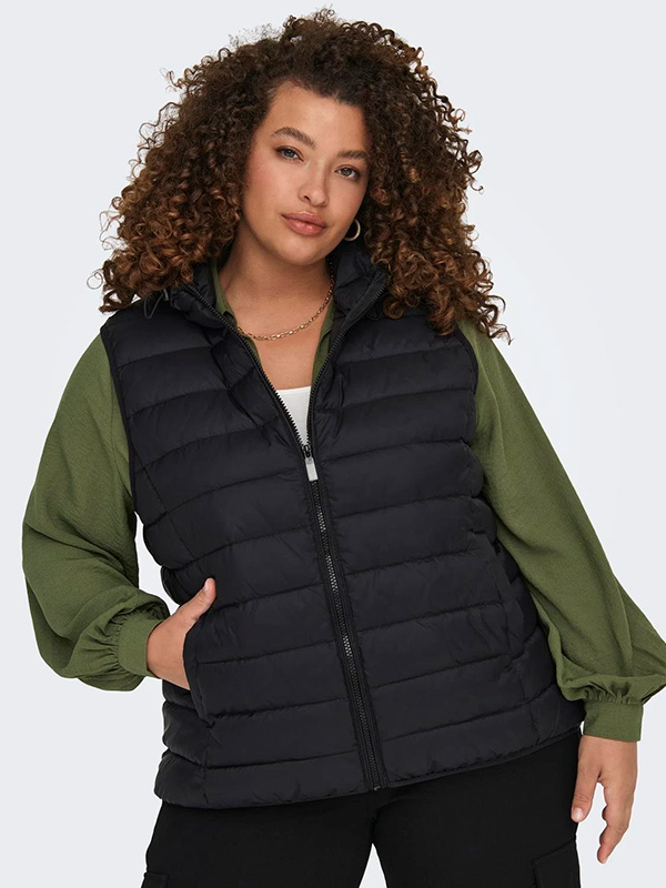 TAHOE HOOD - Plus Size Vest fra Only Carmakoma
