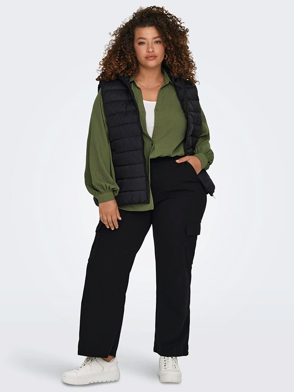 TAHOE HOOD - Plus Size Vest fra Only Carmakoma