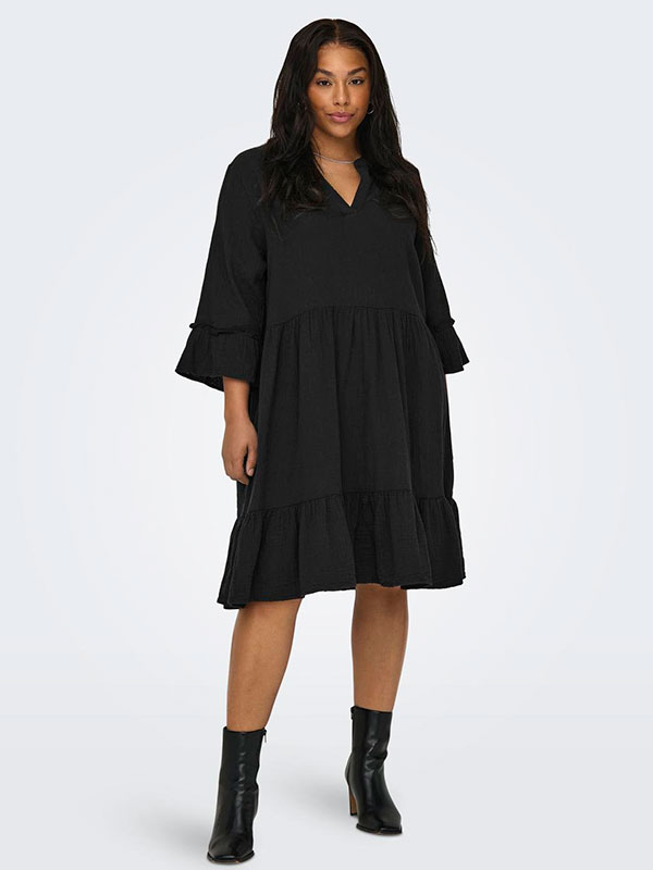 CARTHYRA - Plus Size Dress fra Only Carmakoma