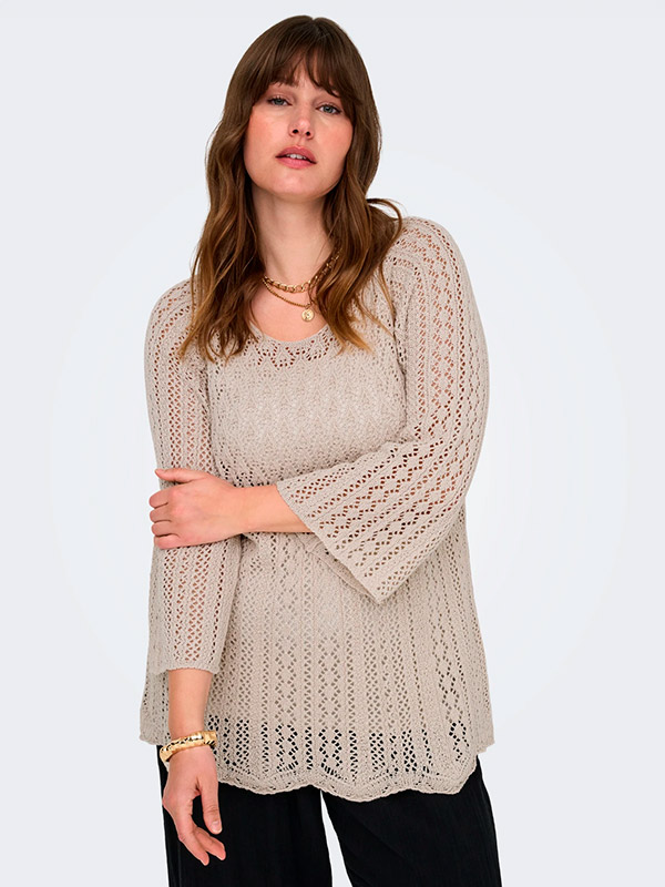 CARNOLA - Plus Size Blouse fra Only Carmakoma