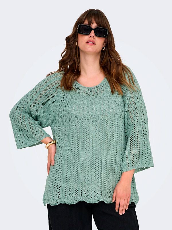 CARNOLA - Plus Size Blouse fra Only Carmakoma