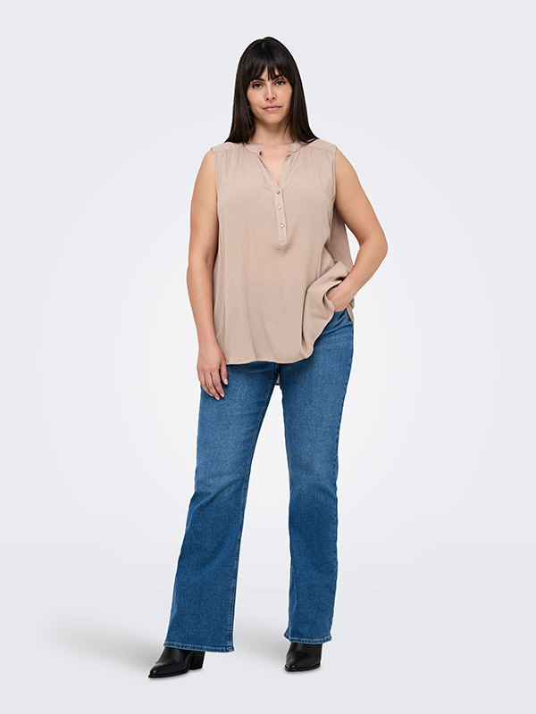 CARJETTE - Plus Size Blouse fra Only Carmakoma