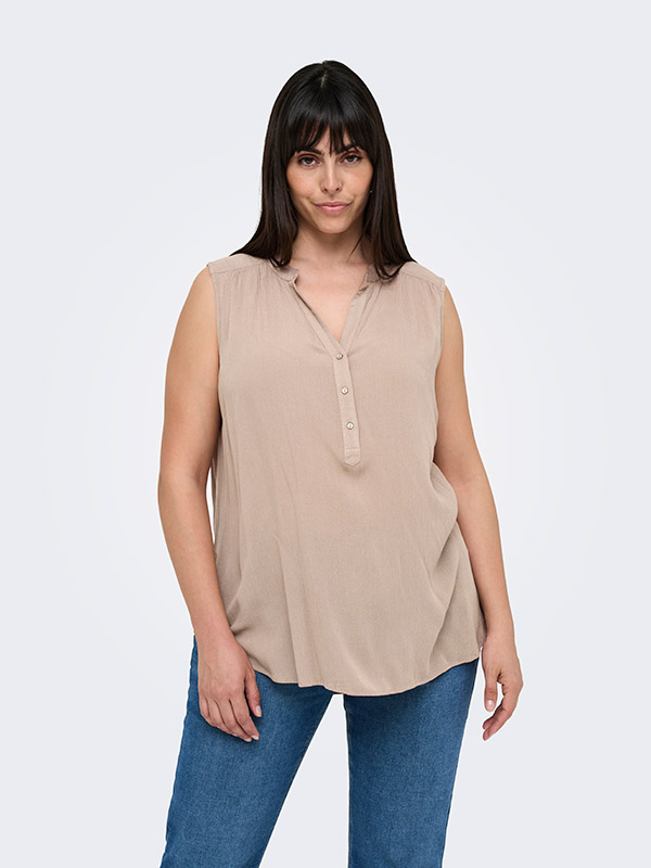 CARJETTE - Plus Size Blouse fra Only Carmakoma