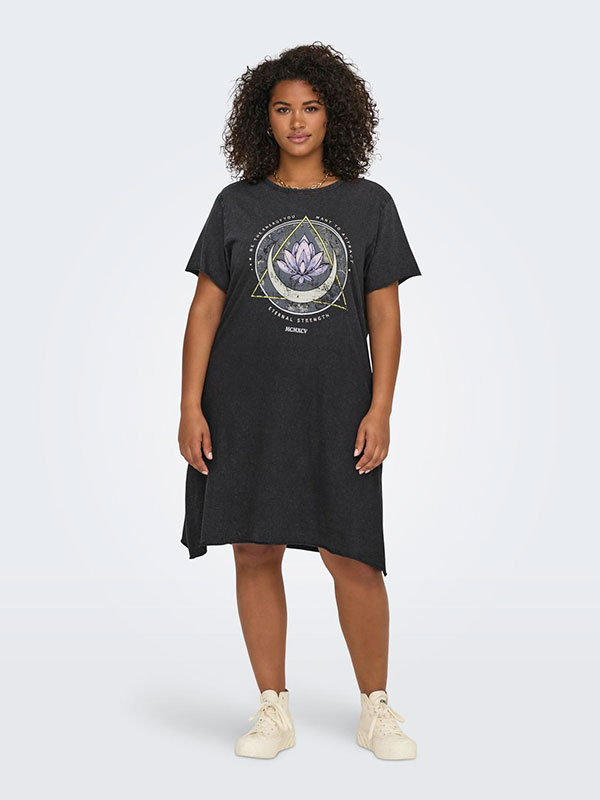 CARLUCY - Plus Size Dress fra Only Carmakoma