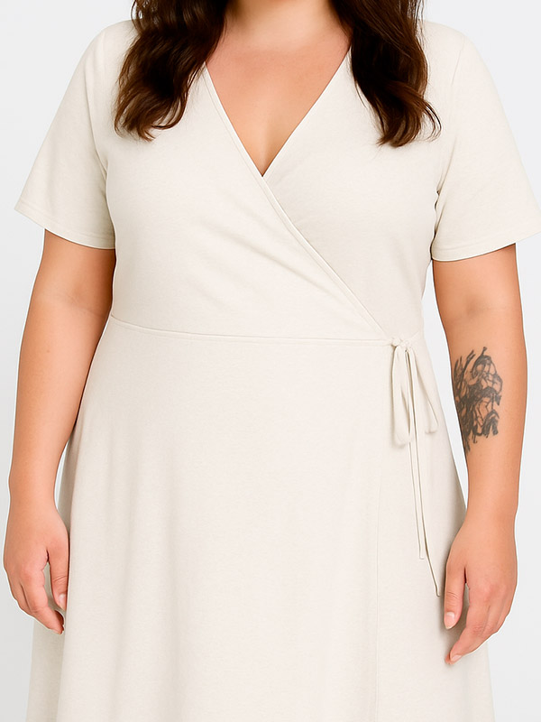 CARADDICTION-CARO - Plus Size Dress fra Only Carmakoma