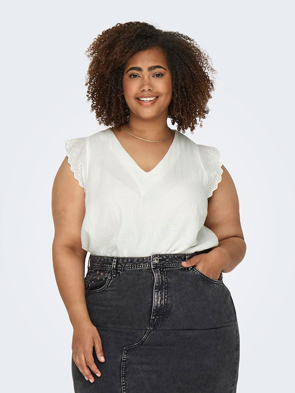 CARTHYRA - Plus Size Blouse fra Only Carmakoma