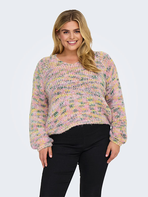 CARRAYNA - Plus Size Sweater fra Only Carmakoma