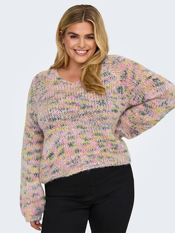 CARRAYNA - Plus Size Sweater fra Only Carmakoma