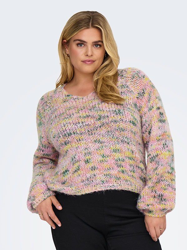 CARRAYNA - Plus Size Sweater fra Only Carmakoma