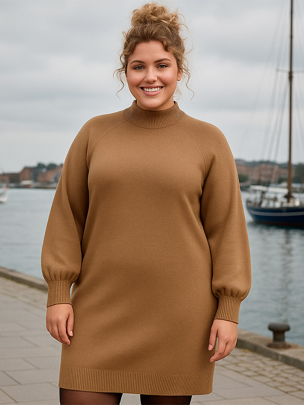 CARFRIDA - Plus Size Dress fra Only Carmakoma