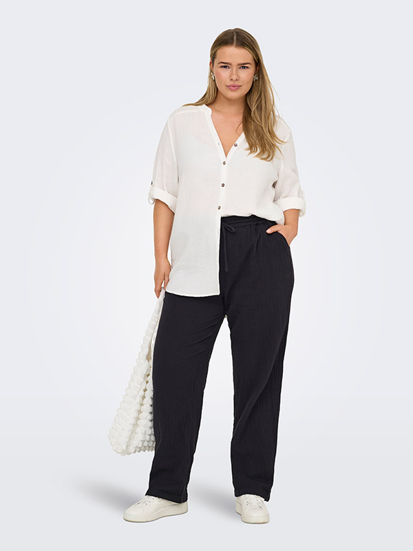 CARTHYRA - Plus Size Pants fra Only Carmakoma