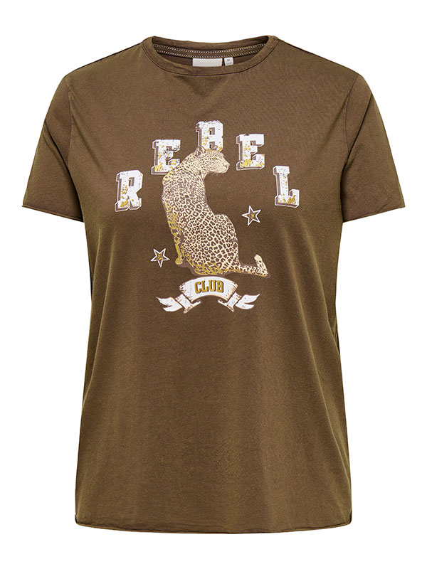 CARMIKO - Plus Size T-shirt fra Only Carmakoma