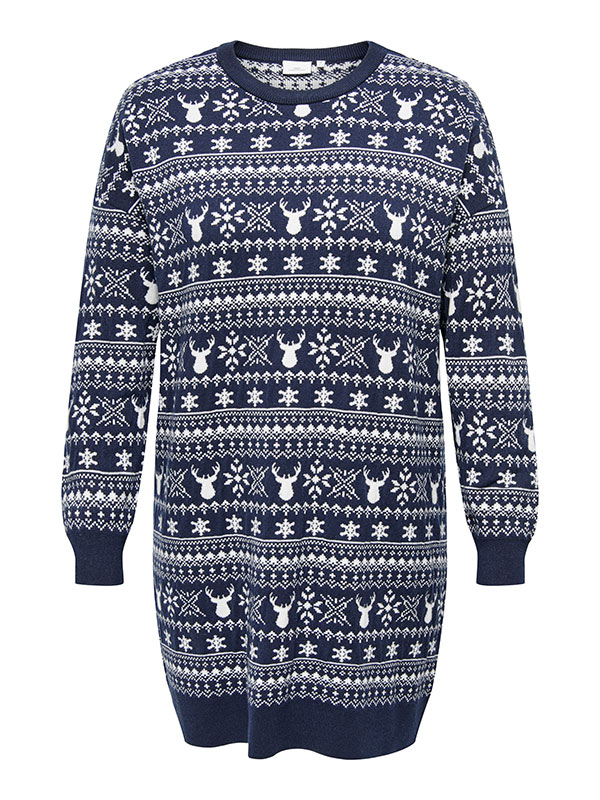 CARXMAS - Plus Size Dress fra Only Carmakoma