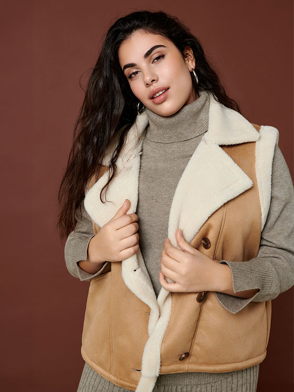 CARROSALIQUE - Plus Size Vest fra Only Carmakoma
