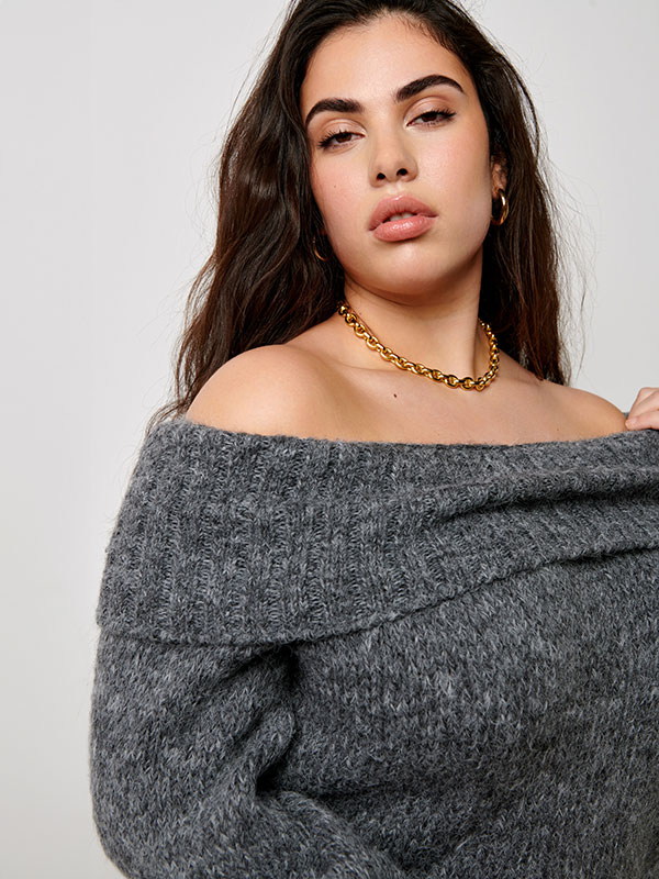 CARMARIE - Plus Size Sweater fra Only Carmakoma