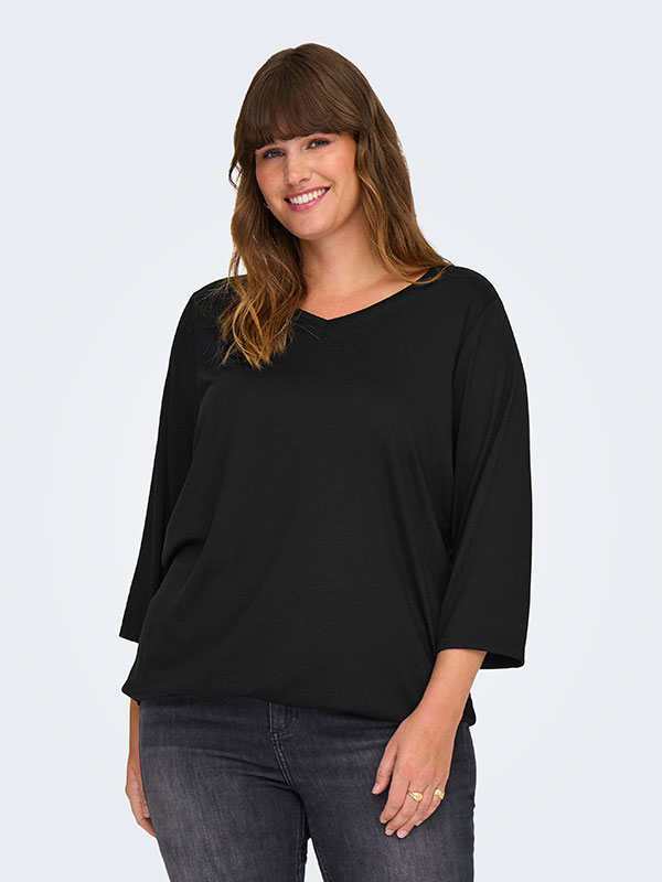 CARCARLINNE - Plus Size Blouse fra Only Carmakoma