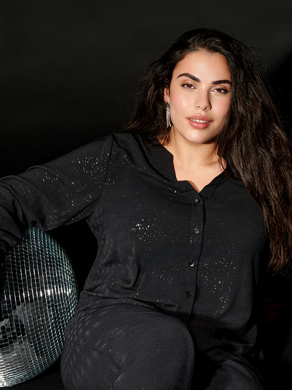 CARJOSEE - Plus Size Blouse fra Only Carmakoma