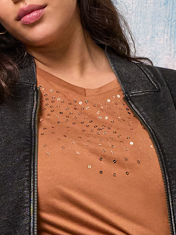 CARBOWIE - Plus Size Blouse fra Only Carmakoma