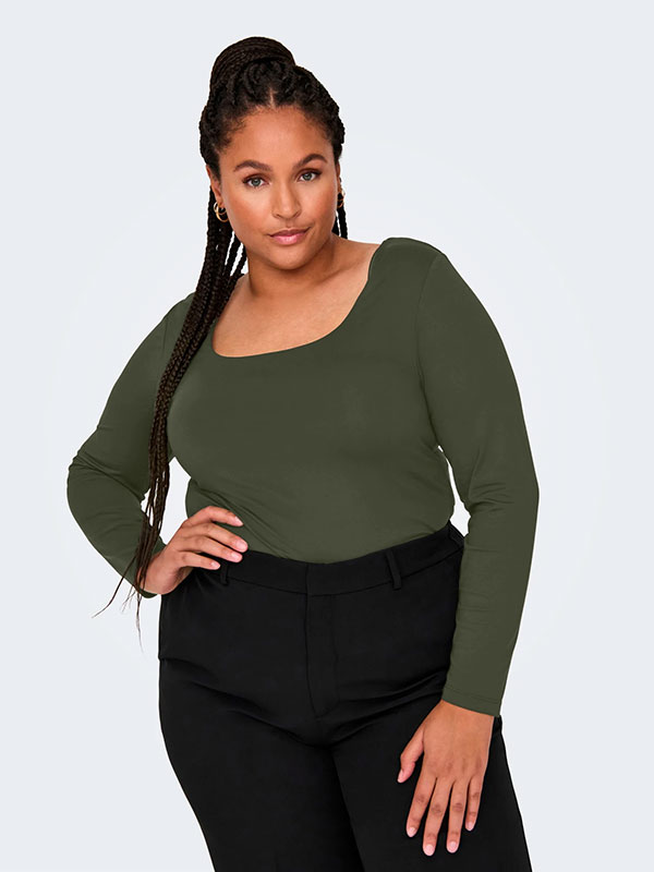 CAREA - Plus Size Blouse fra Only Carmakoma