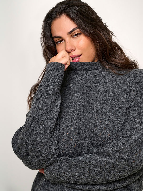 CARLITA - Plus Size Dress fra Only Carmakoma