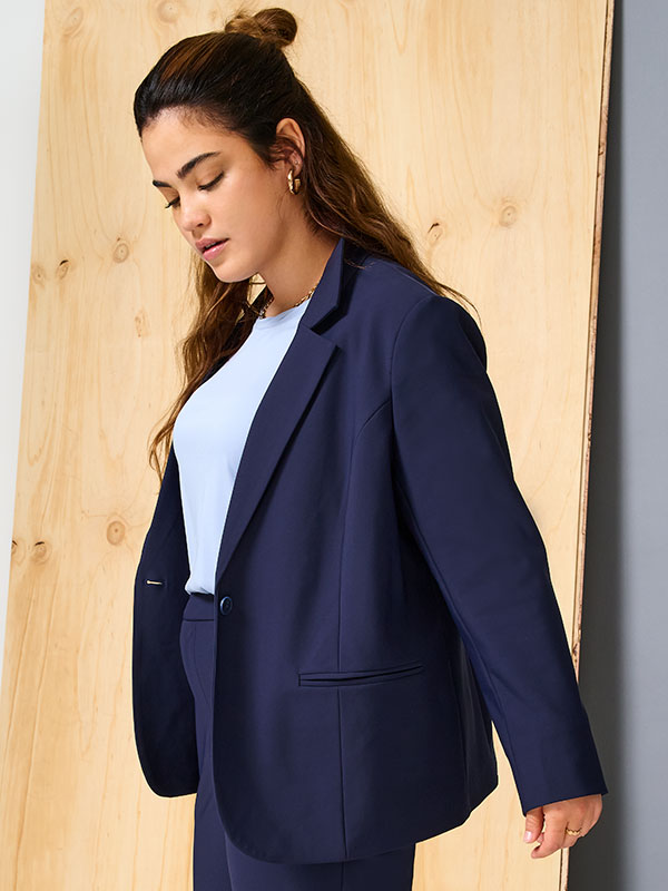 CARTRAVEL - Plus Size Blazer fra Only Carmakoma