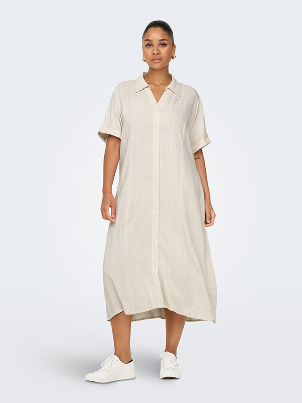 CARSIESTA - Plus Size Dress fra Only Carmakoma