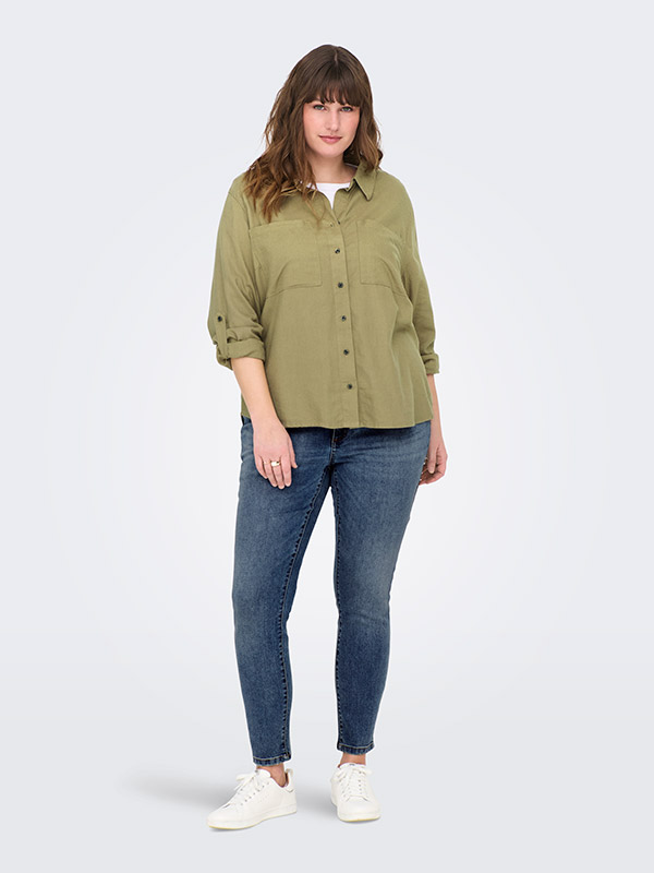 CARYASMIN-CARO - Plus Size Shirt fra Only Carmakoma