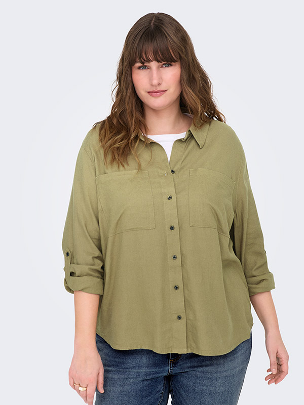 CARYASMIN-CARO - Plus Size Shirt fra Only Carmakoma
