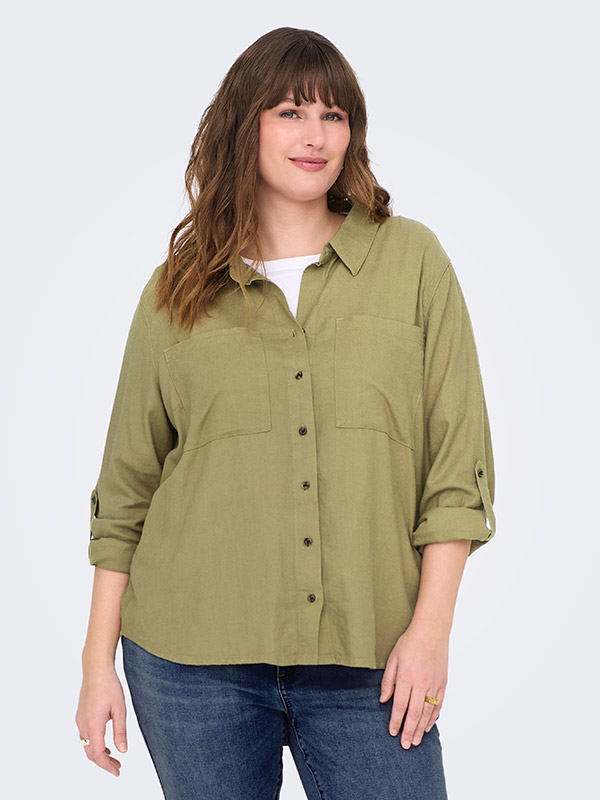 CARYASMIN-CARO - Plus Size Shirt fra Only Carmakoma