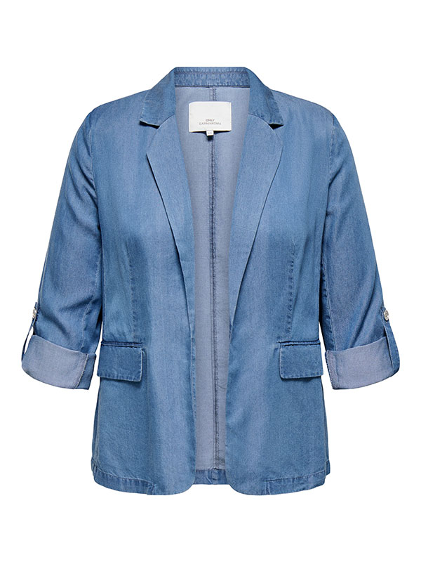 CARCHARIS - Plus Size Blazer fra Only Carmakoma