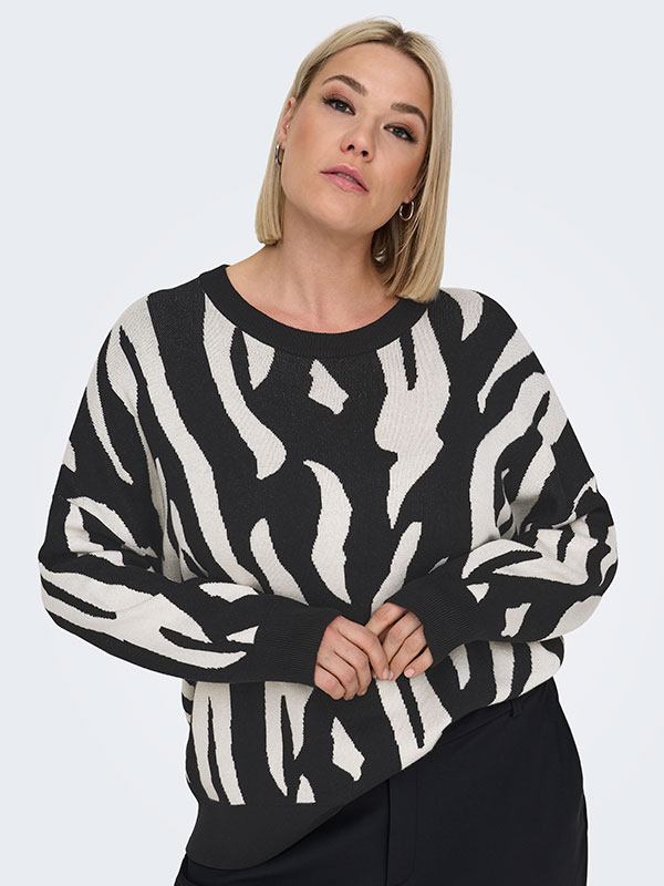 CARMONTANA - Plus Size Sweater fra Only Carmakoma