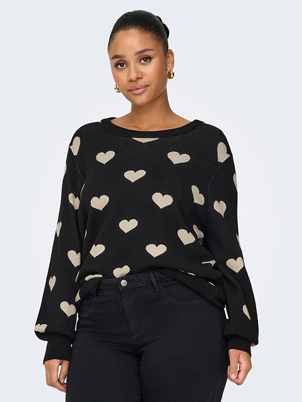 CARMONTANA - Plus Size Sweater fra Only Carmakoma