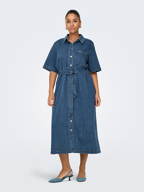 CARLANA - Plus Size Dress fra Only Carmakoma