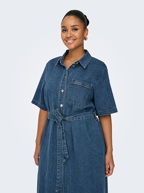 CARLANA - Plus Size Dress fra Only Carmakoma