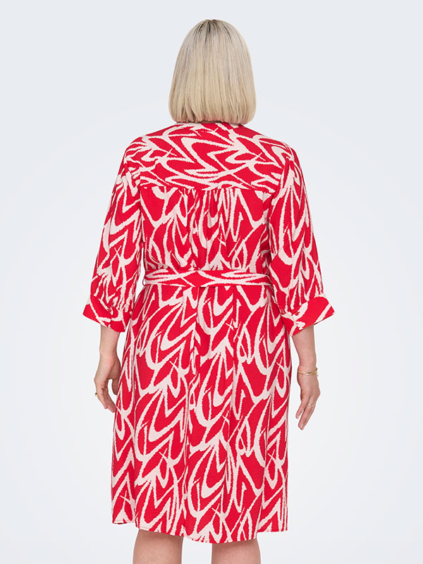 CAROLIVERA - Plus Size Dress fra Only Carmakoma