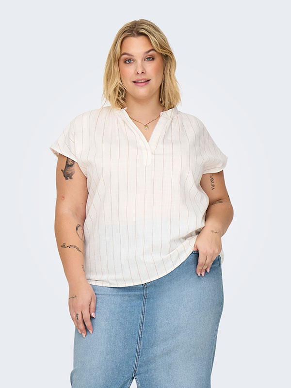 CARLUCILA - Plus Size Blouse fra Only Carmakoma