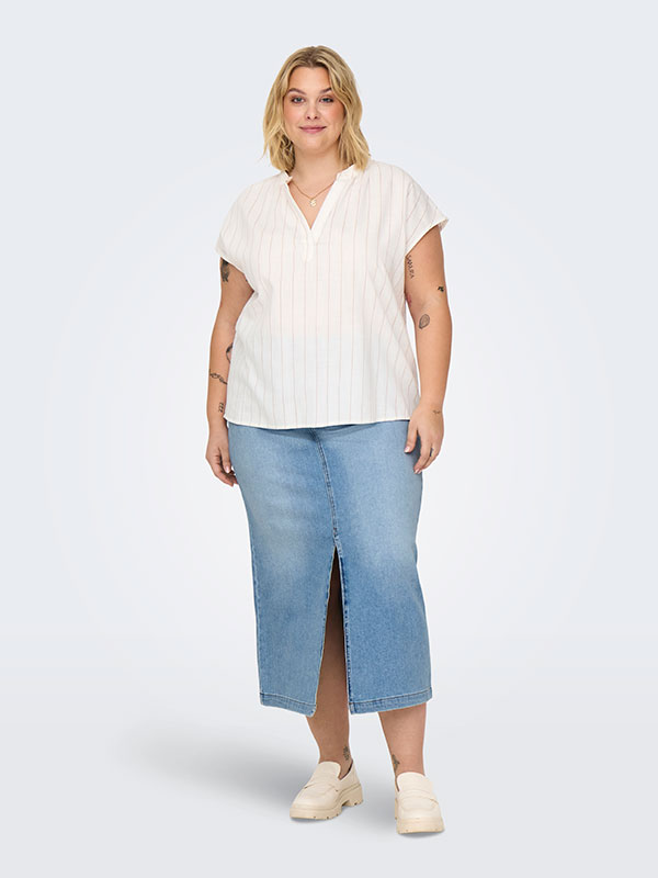 CARLUCILA - Plus Size Blouse fra Only Carmakoma