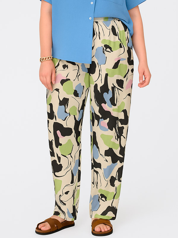 CARISIDORA - Plus Size Pants fra Only Carmakoma